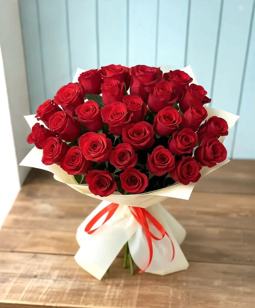 Букет 29 Красных роз в Нижнеангарск