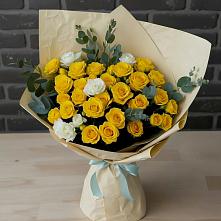 Букет цветов из:  Розы #REPLACE_PRED# Нижнеангарск