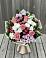 Букет цветов из: Альстромерии, Гвоздики, Розы и Хризантемы в Нижнеангарск