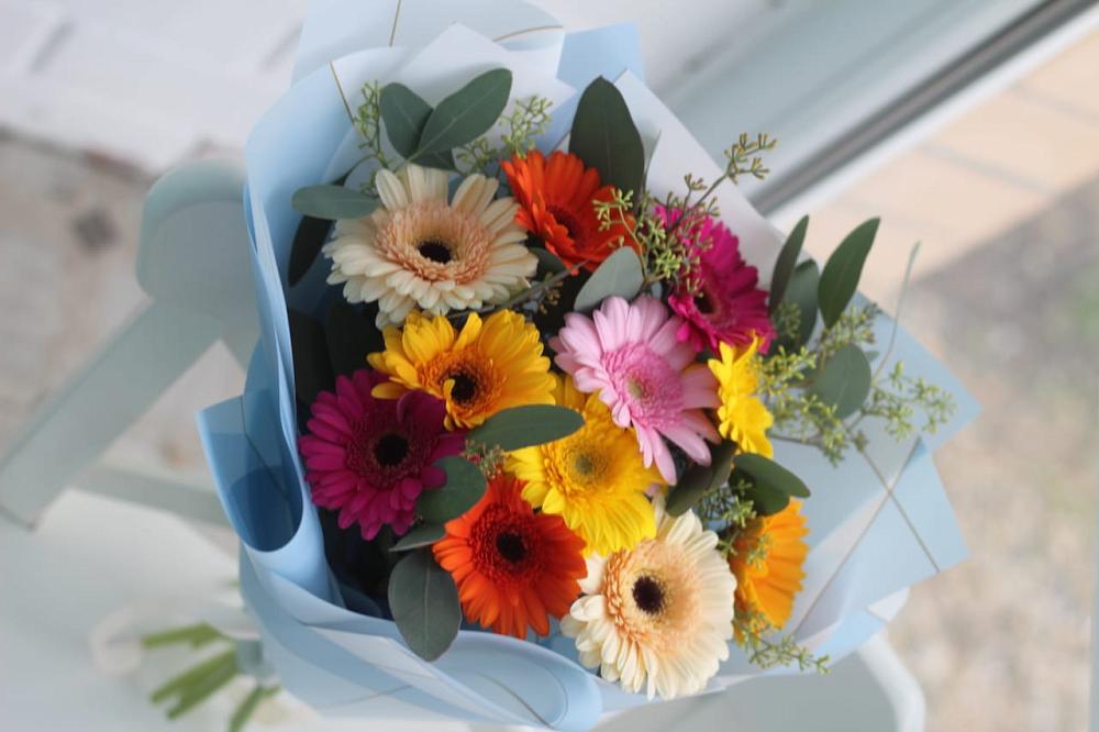 Букет цветов из: Герберы в Нижнеангарск