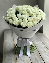 Букет 35 Белых роз в Нижнеангарск