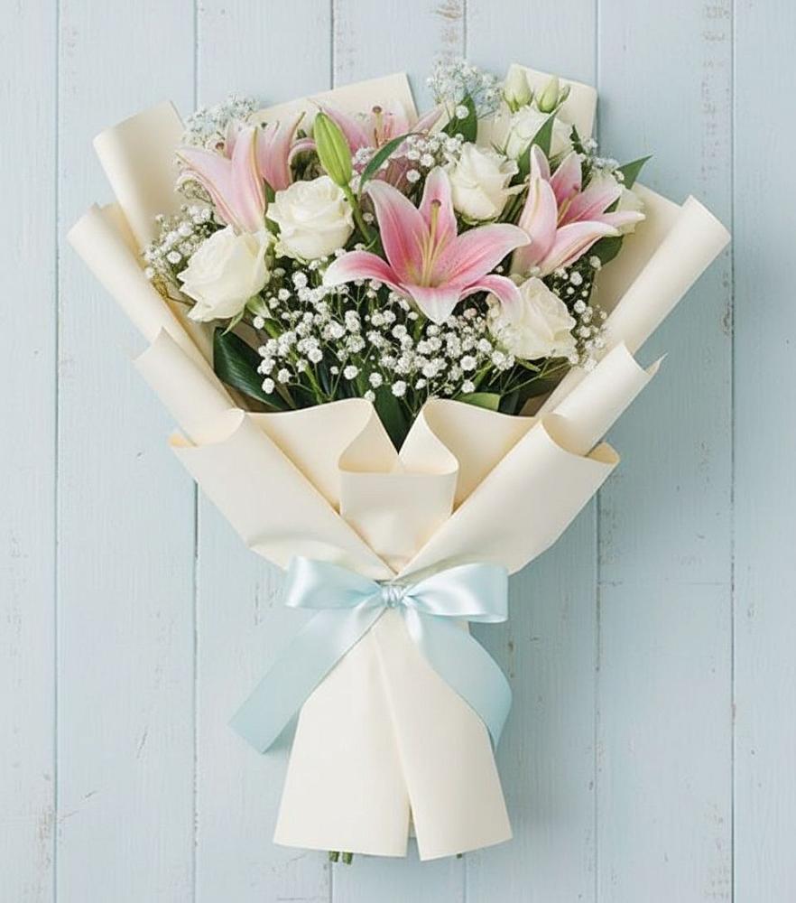 Букет цветов из: Лилии в Нижнеангарск