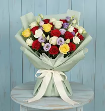 Букет цветов из:  Розы в Нижнеангарск