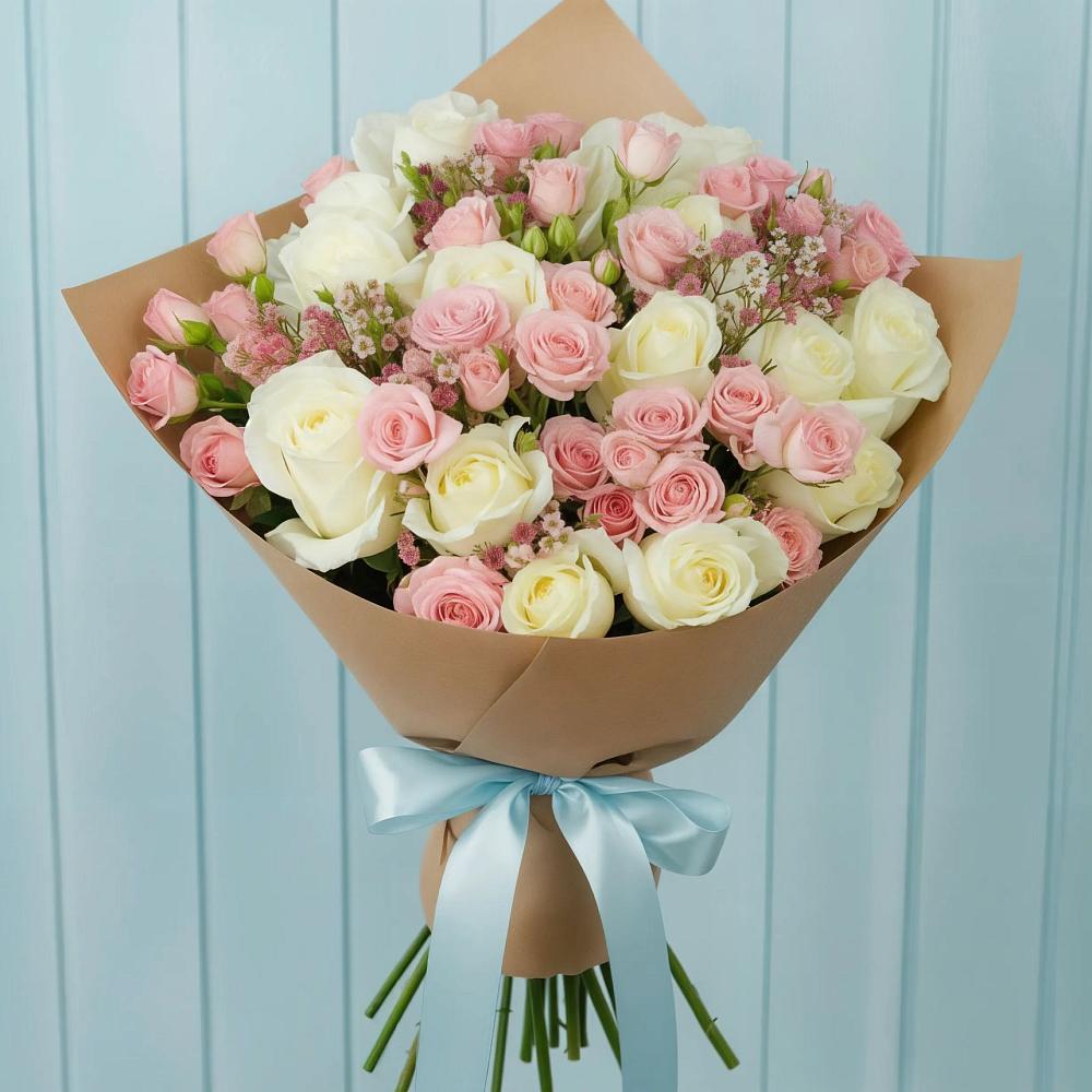 Букет цветов из: Розы в Нижнеангарск