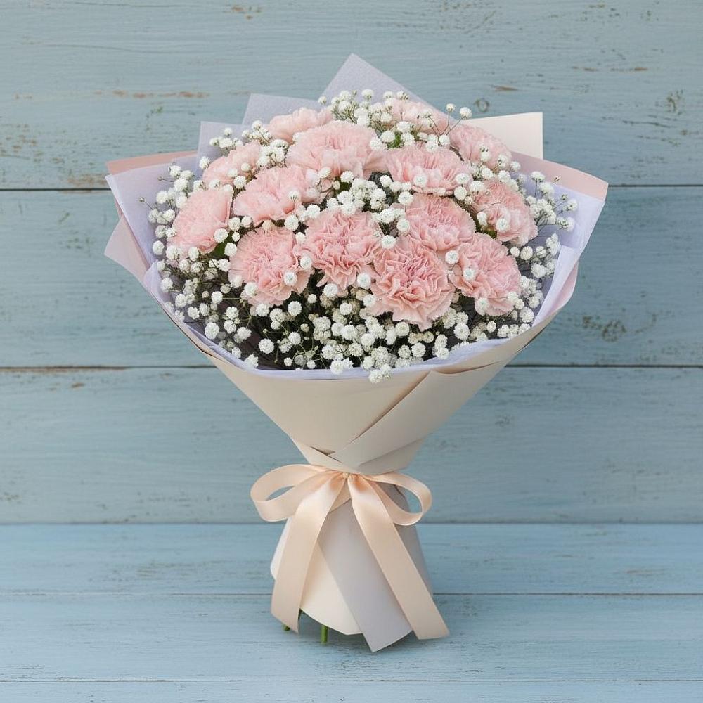 Букет цветов из: Гвоздики в Нижнеангарск