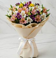 Букет цветов из:  Альстромерии в Нижнеангарск