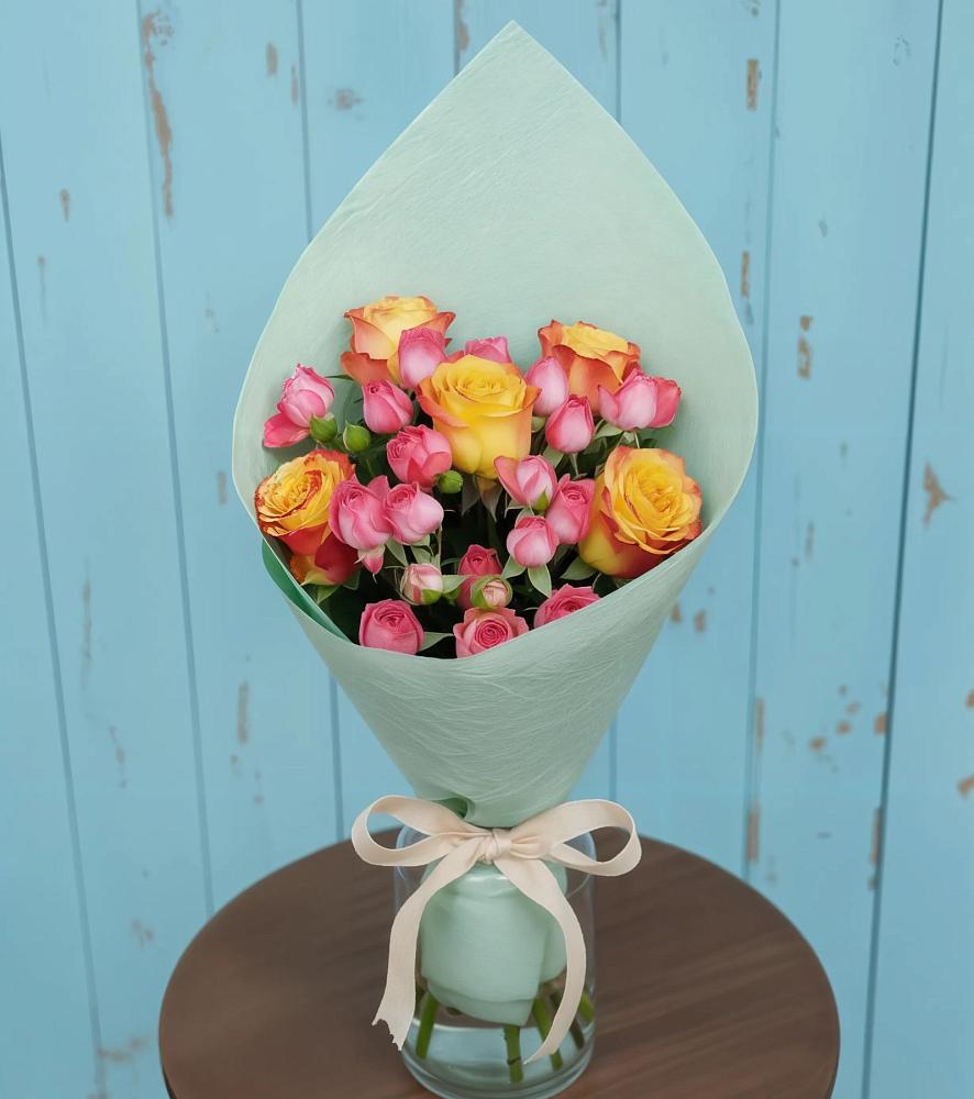 Букет цветов из: Розы в Нижнеангарск