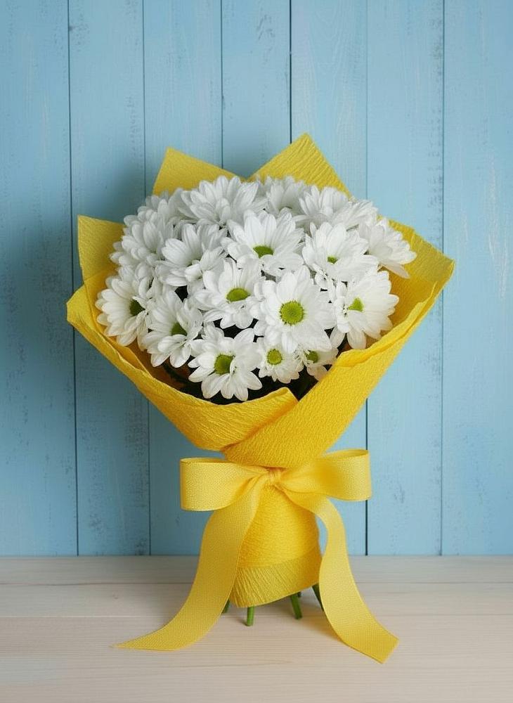 Букет цветов из: Хризантемы в Нижнеангарск