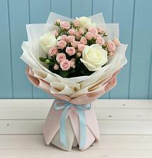 Букет цветов из:  Розы в Нижнеангарск