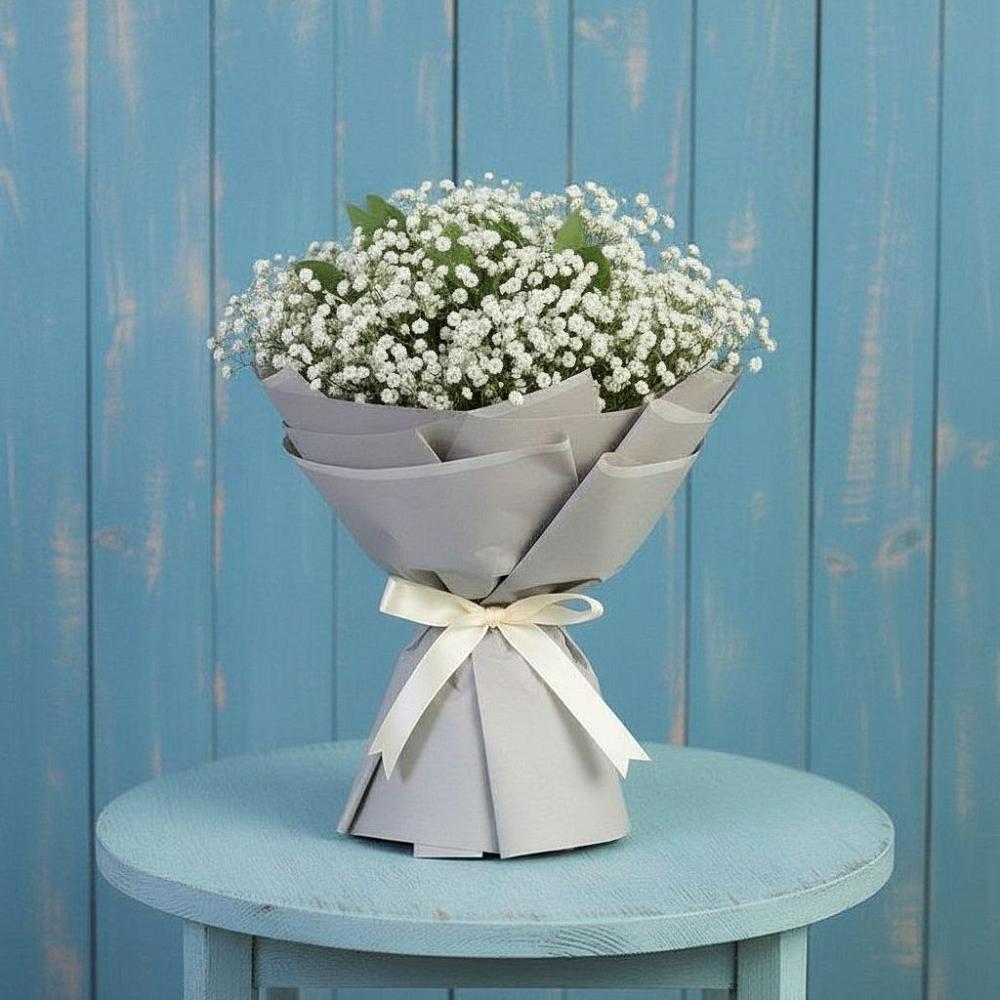 Букет цветов из: Гипсофила в Нижнеангарск