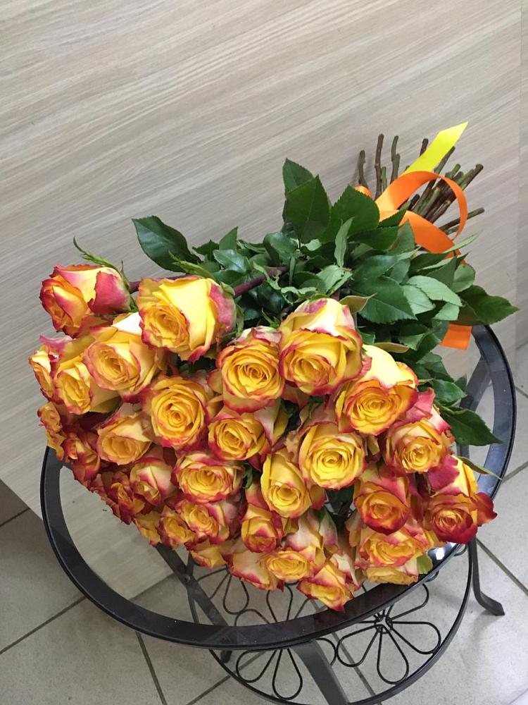 Букет Желтые розы в Нижнеангарск