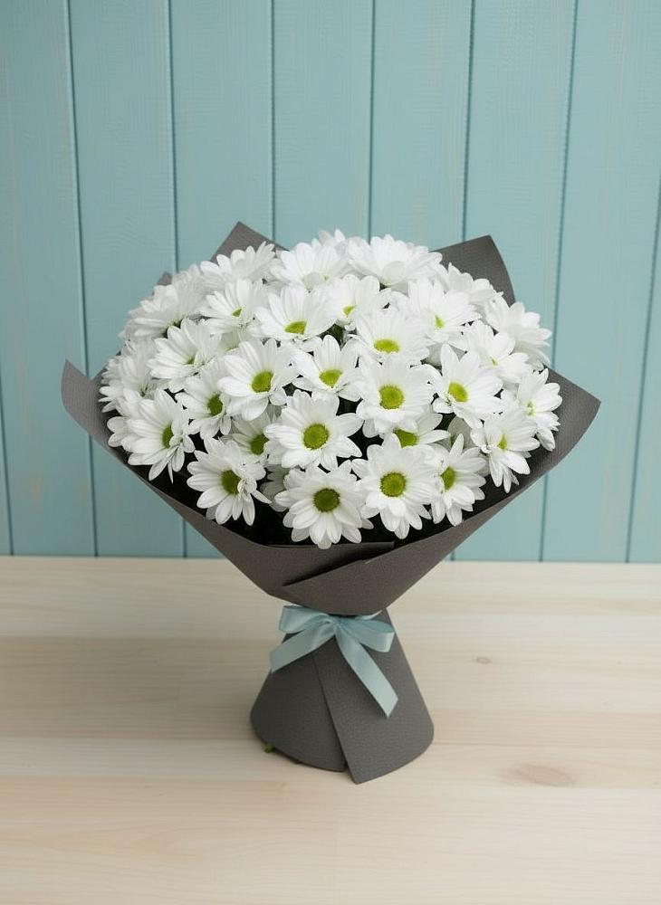 Букет цветов из: Хризантемы в Нижнеангарск