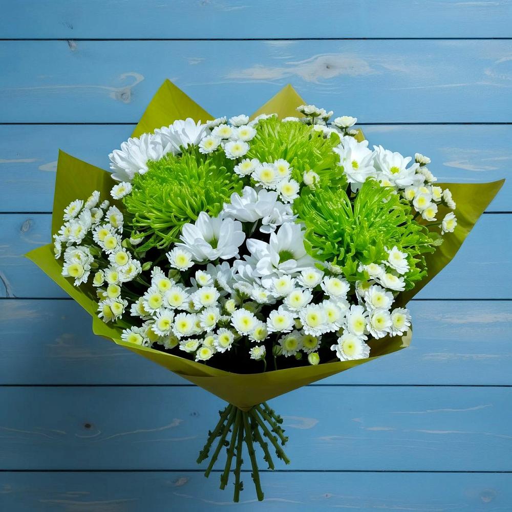Букет цветов из: Хризантемы в Нижнеангарск