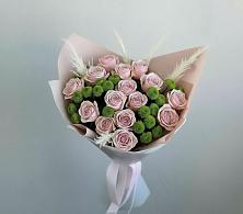 Букет цветов из:  Розы и Хризантемы в Нижнеангарск