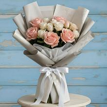 Букет цветов из:  Розы #REPLACE_PRED# Нижнеангарск