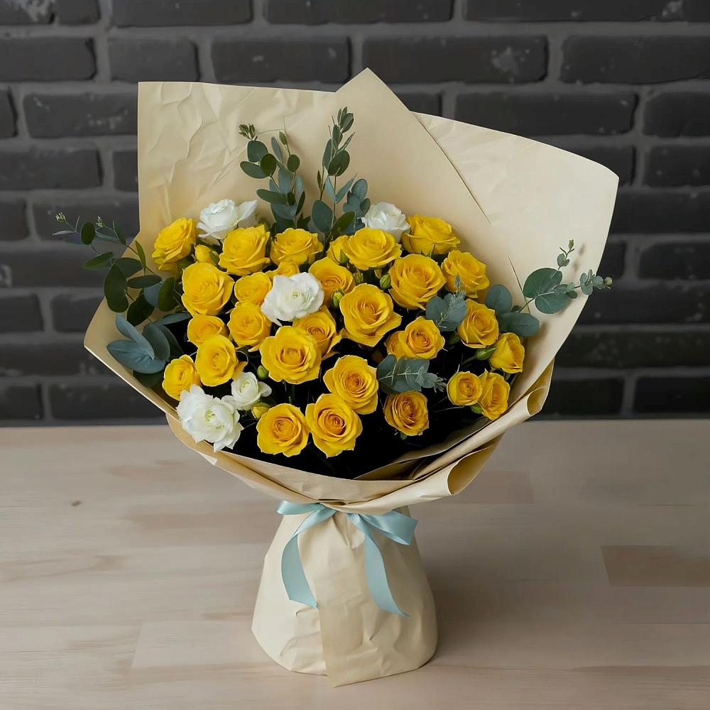 Букет цветов из: Розы в Нижнеангарск