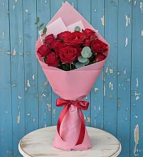 Букет цветов из:  Розы в Нижнеангарск