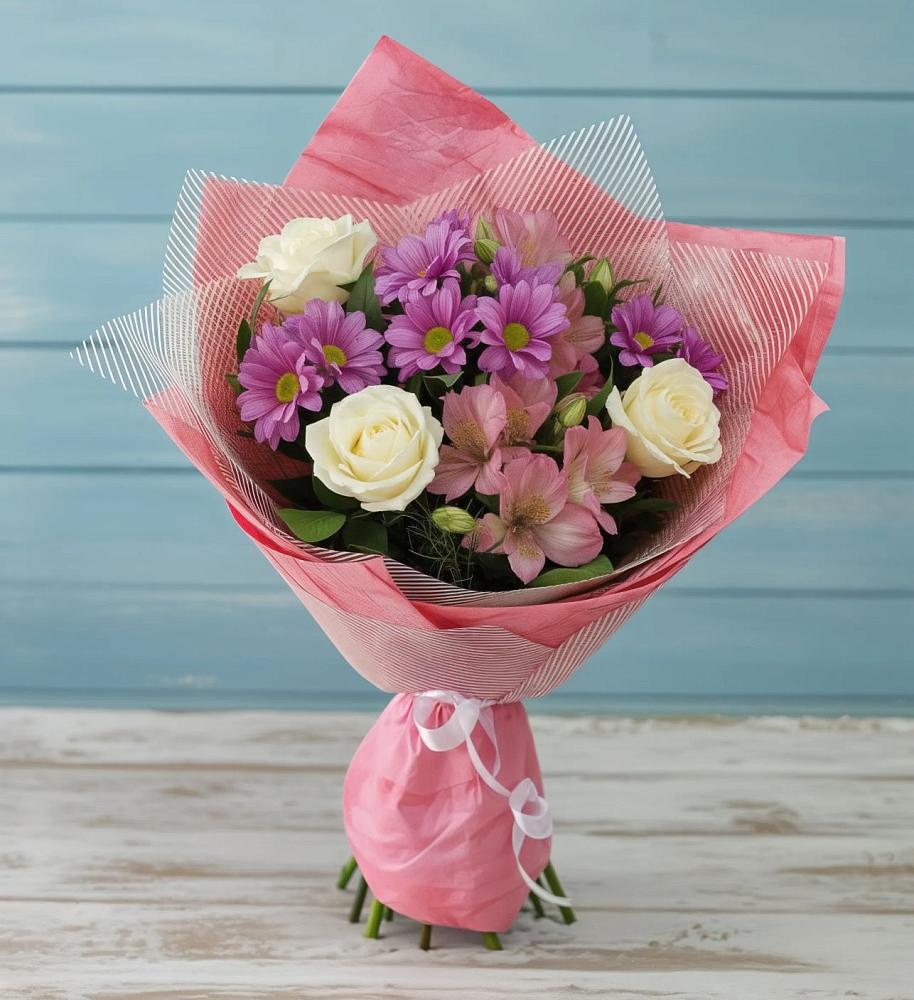 Букет цветов из: Герберы в Нижнеангарск