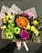 Букет цветов из: Гвоздики, Герберы, Розы и Хризантемы в Нижнеангарск