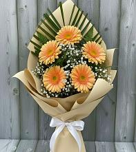 Букет цветов из:  Герберы в Нижнеангарск
